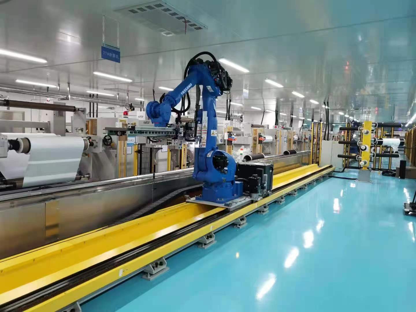 新能源隔膜行業應用--自動上下料應用